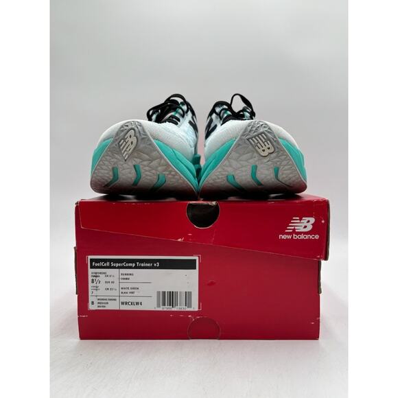 New Balance FuelCell Supercomp Trainer V3 Women's NWD Run-Shoe White US Size 8.5 - Picture 11 of 12